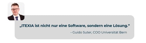 Zitat Guido Suter, Uni Bern